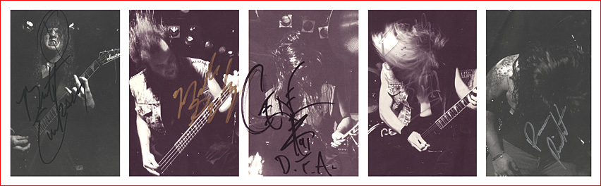 DARK ANGEL ("LEAVE SCARS" LINE-UP)