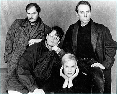 earlier promo photo of KRONOS QUARTET feat. Joan Jeanrenaud, (violoncello 197899)
